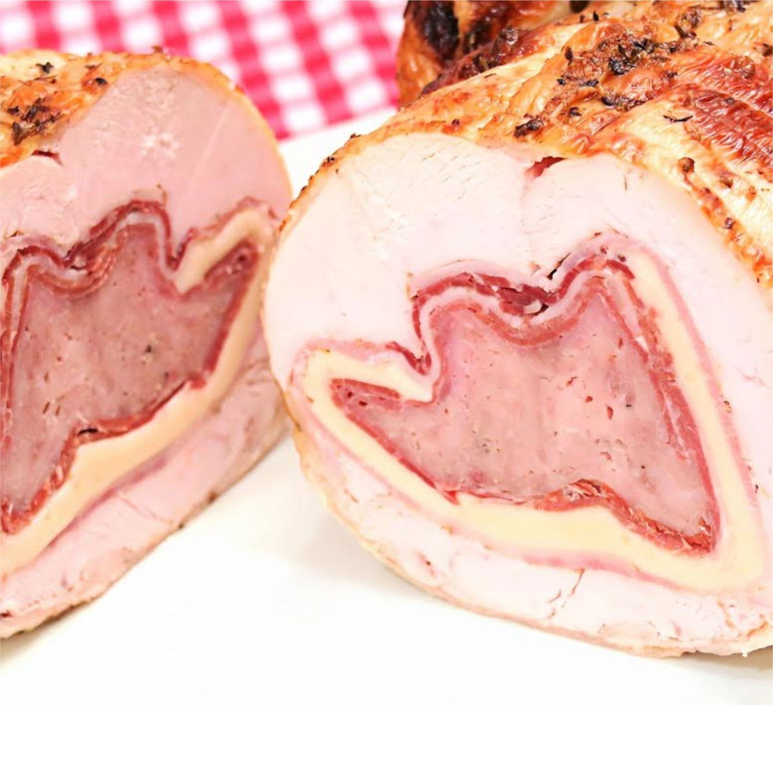 Arrollado de pollo con Jamon Y Queso x1kg